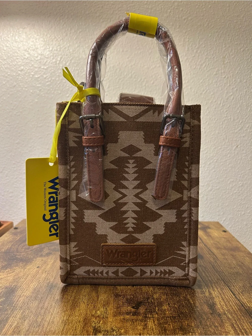 Wrangler Southwestern Aztec Mini Tote Crossbody NWT